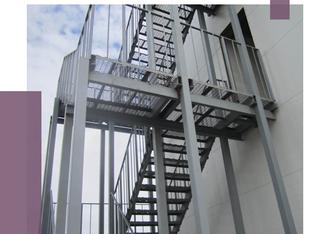 Монтаж пожарных лестниц в Домодедове от 8000 руб.