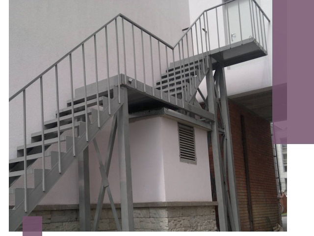 Монтаж пожарных лестниц под ключ в Домодедове с гарантией качества