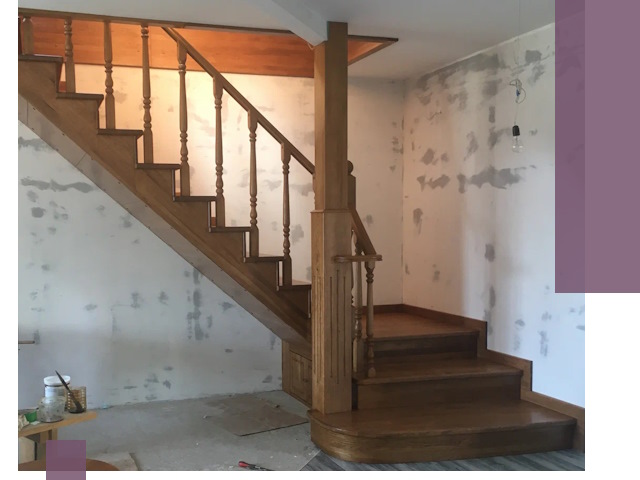 Ремонт деревянных лестниц в Домодедове: быстро и качественно