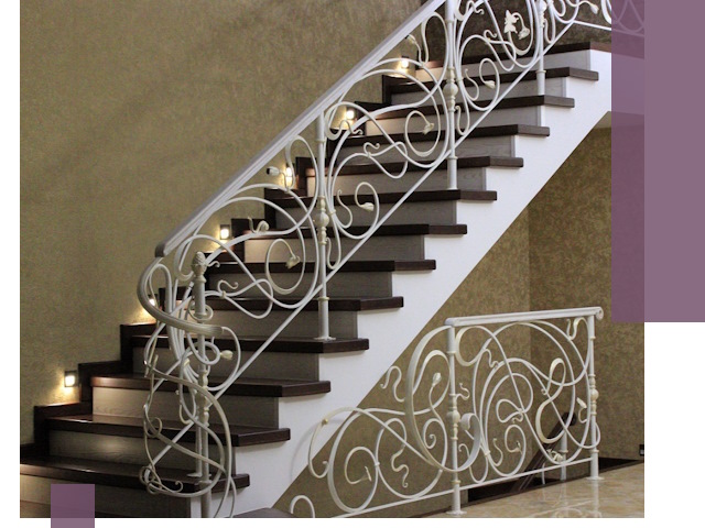 Кованые лестницы под ключ в Домодедове — изготовление и монтаж