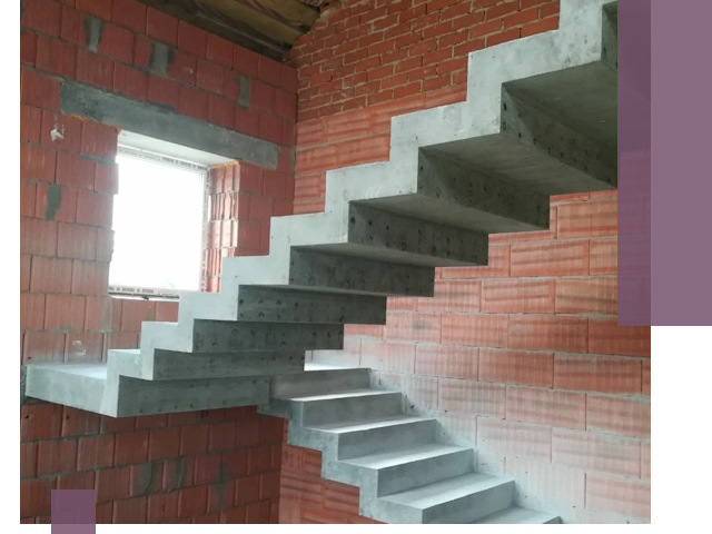 Бетонные лестницы под ключ в Домодедове: монтаж, демонтаж, ремонт