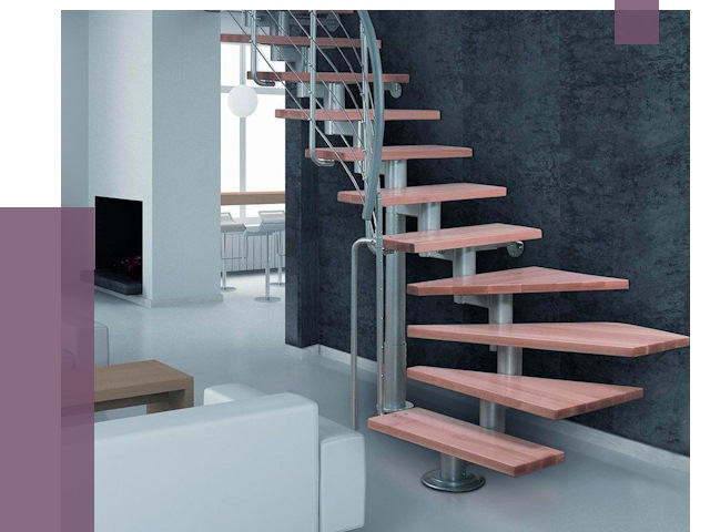 Модульные лестницы в Домодедове от 17368 руб. — купить в ПРОЛЁТ-Дмд