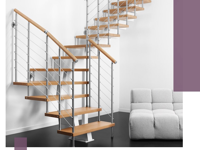 Модульные лестницы под ключ в Домодедове — монтаж и изготовление