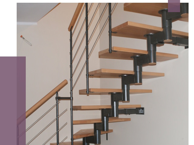 Изготовление модульных лестниц в Домодедове от 11842 руб. 