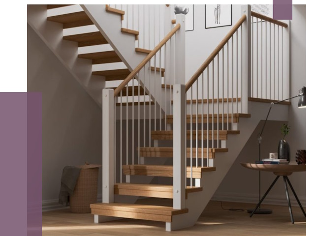 Маршевые лестницы в Домодедове от 39209 руб. — монтаж | ПРОЛЁТ-Дмд