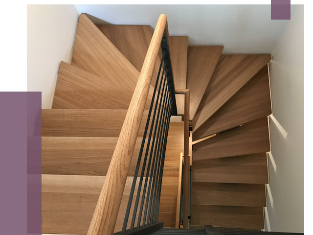 П-образные лестницы в Домодедове под ключ от 49999 руб. | ПРОЛЁТ-Дмд