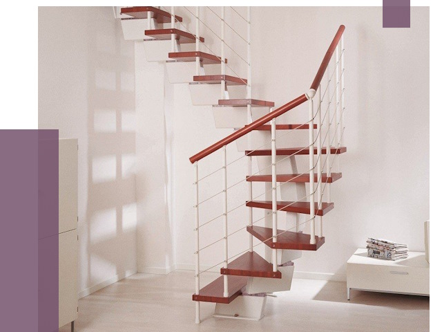 Изготовление лестниц на больцах в Домодедове от 10000 руб. | ПРОЛЁТ-Дмд