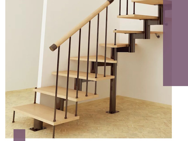 Монтаж лестниц на больцах в Домодедове — быстро и надежно