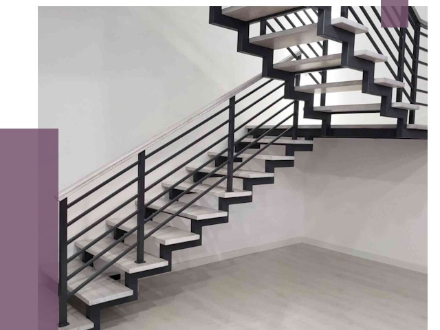 Лестницы на металлокаркасе под ключ в Домодедове от 13158 руб. | ПРОЛЁТ-Дмд