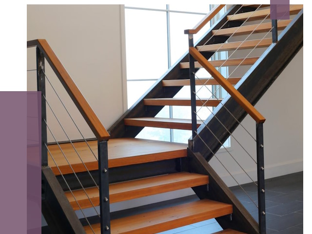 Изготовление лестниц на металлокаркасе в Домодедове от 19473 руб. | ПРОЛЁТ-Дмд