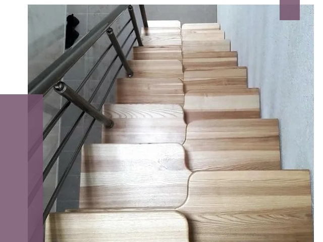 Лестницы гусиный шаг в Домодедове от 13421 руб. под ключ | ПРОЛЁТ-Дмд