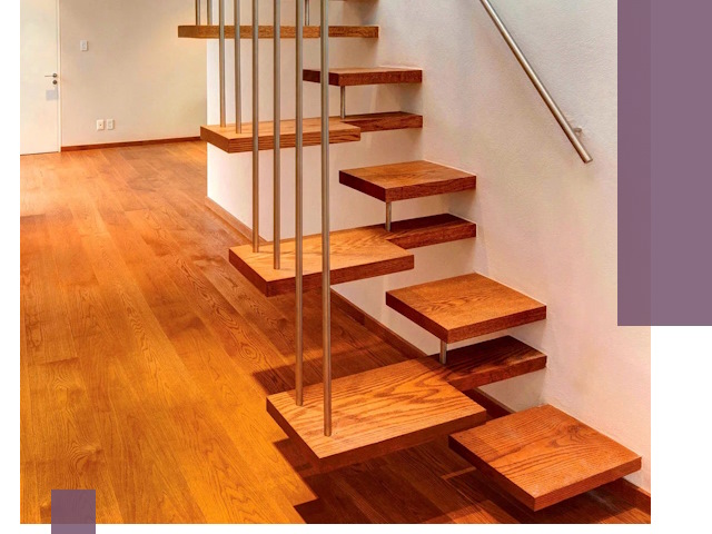 Лестницы «гусиный шаг» на заказ в Домодедове для узких пространств