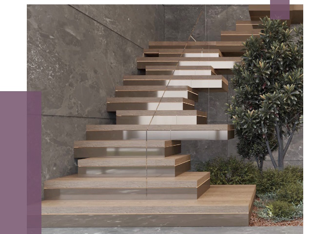 Современные лестницы в Домодедове от 14210 руб. | ПРОЛЁТ-Дмд