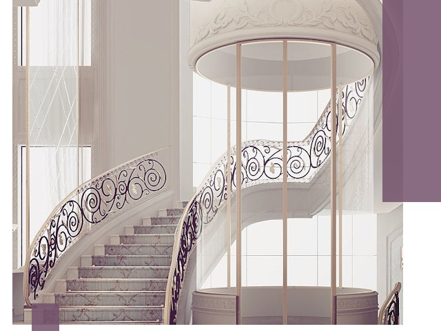 Элитные лестницы на заказ высокого класса в Домодедове