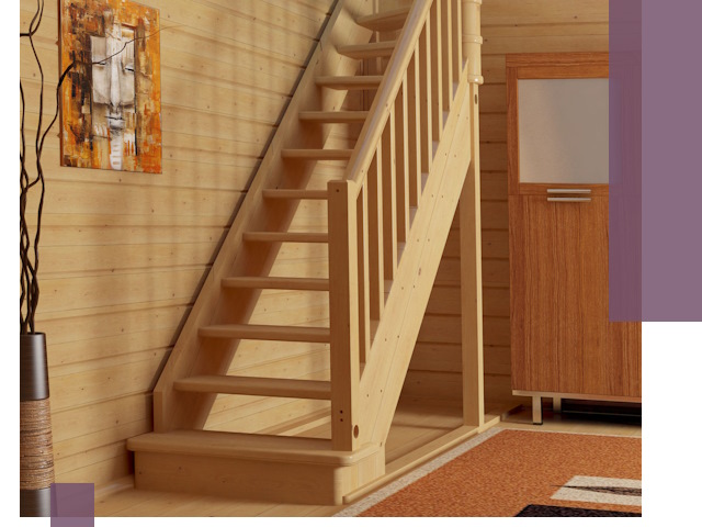 Лестницы эконом класса под ключ в Домодедове — недорого и быстро