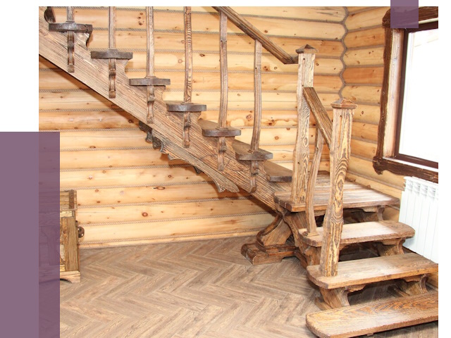 Лестницы в баню в Домодедове от 19684 руб. — изготовление | ПРОЛЁТ-Дмд