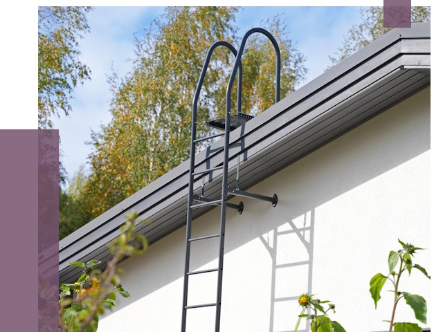 Лестницы на крышу в Домодедове от 19684 руб. — монтаж и монтаж ПРОЛЁТ-Дмд