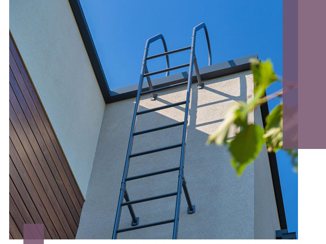 Лестницы на крышу в Домодедове — изготовление, монтаж, демонтаж