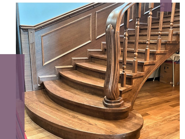 Дубовые лестницы под ключ в Домодедове от 181574 руб. — ПРОЛЁТ-Дмд