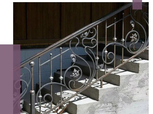 Кованые перила в Домодедове от 8947 руб. под ключ — качество от ПРОЛЁТ-Дмд