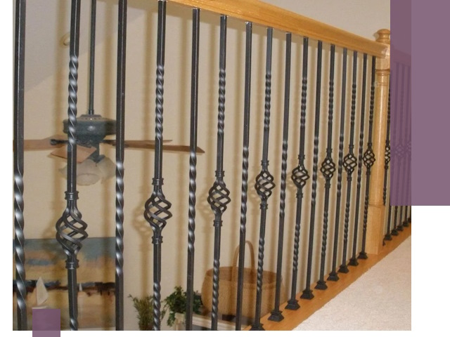 Изготовление и монтаж кованных перил в Домодедове под ключ