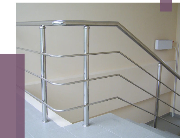 Алюминиевые перила в Домодедове от 6526 руб. под ключ | ПРОЛЁТ-Дмд