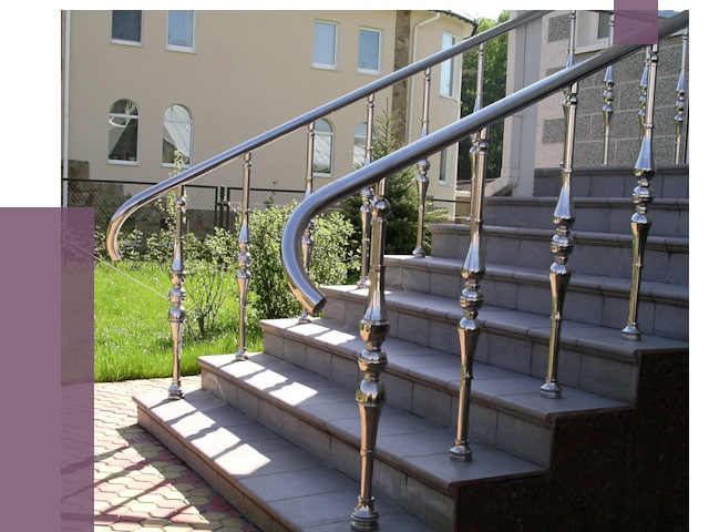 Перила для крыльца в Домодедове от 11052 руб. — монтаж ПРОЛЁТ-Дмд