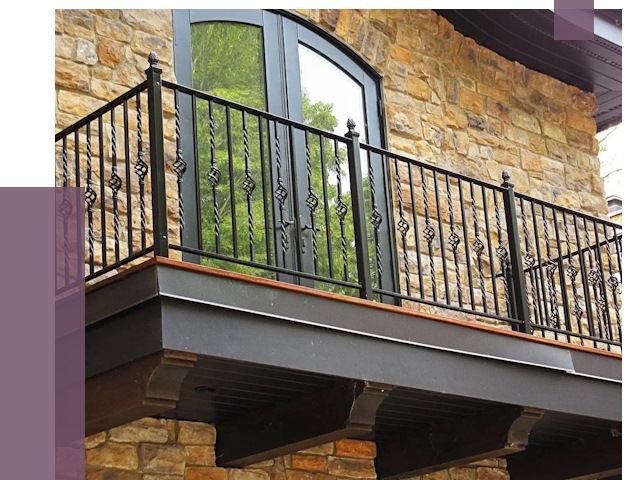 Балконные ограждения в Домодедове от 8263 руб. — купить | ПРОЛЁТ-Дмд