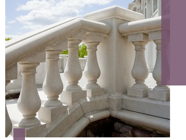 Балюстрады из металла и камня под ключ в Домодедове