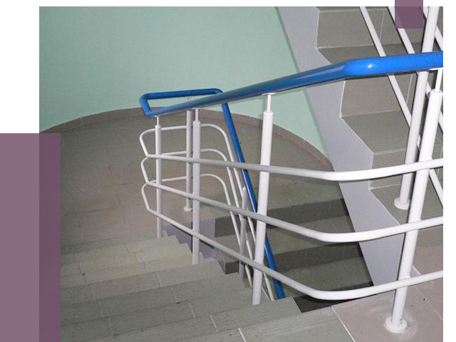 Перила в подъезде в Домодедове — установка и замена от 7631 руб. | ПРОЛЁТ-Дмд