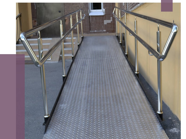 Пандусы в Домодедове от 12631 руб. — установка для инвалидов | ПРОЛЁТ-Дмд