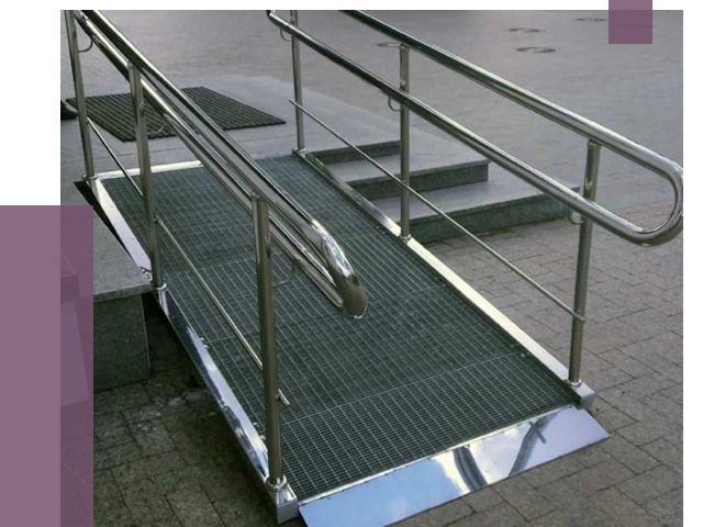 Монтаж пандусов для инвалидов в Домодедове от 8863 руб. под ключ | ПРОЛЁТ-Дмд