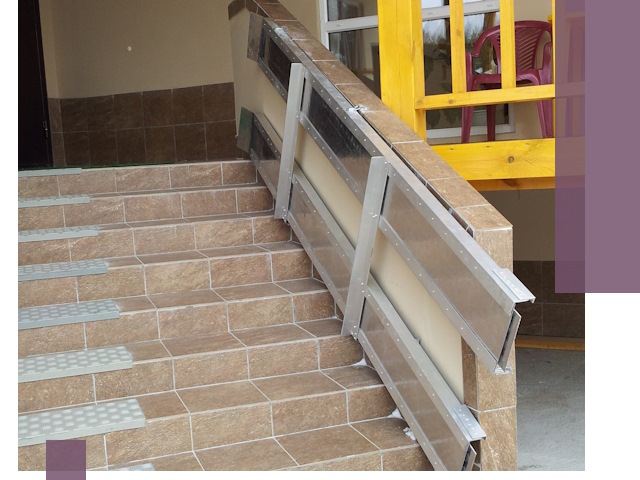 Откидные пандусы под ключ в Домодедове — монтаж и демонтаж