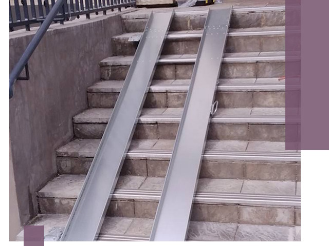 Демонтаж откидных пандусов профессионально в Домодедове