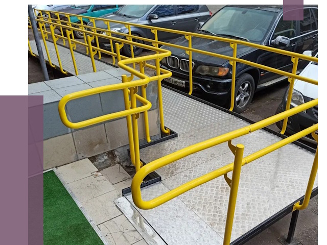 Стационарные пандусы в Домодедове от 12631 руб. | ПРОЛЁТ-Дмд