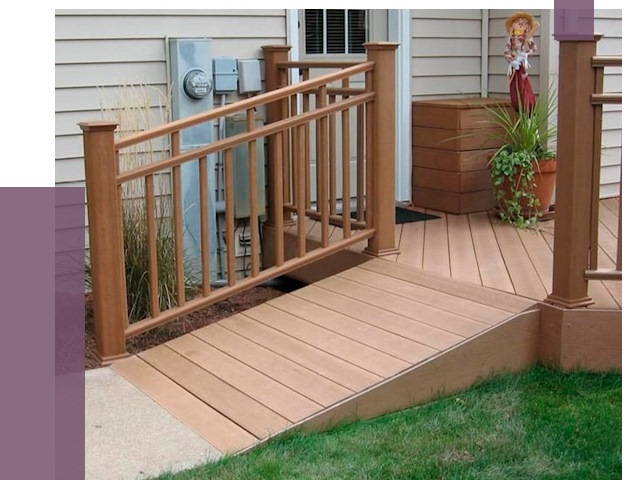 Пандус на крыльцо в Домодедове под ключ от 8000 руб.