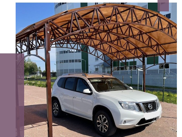 Недорогие навесы в Домодедове от 44209 руб. | ПРОЛЁТ-Дмд