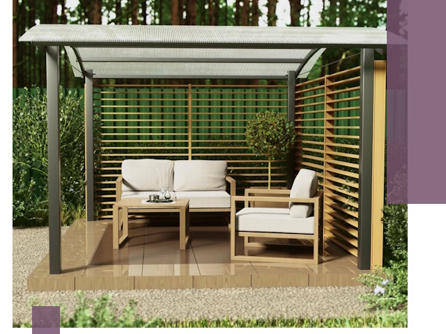 Навесы для дачи в Домодедове: изготовление, монтаж и демонтаж