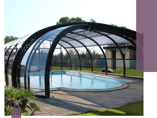 Навесы для бассейна в Домодедове: изготовление и монтаж под ключ