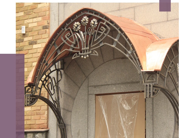 Арочные козырьки в Домодедове от 15000 руб. 