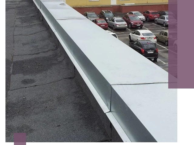 Изготовление парапетов из металла и нержавейки в Домодедове