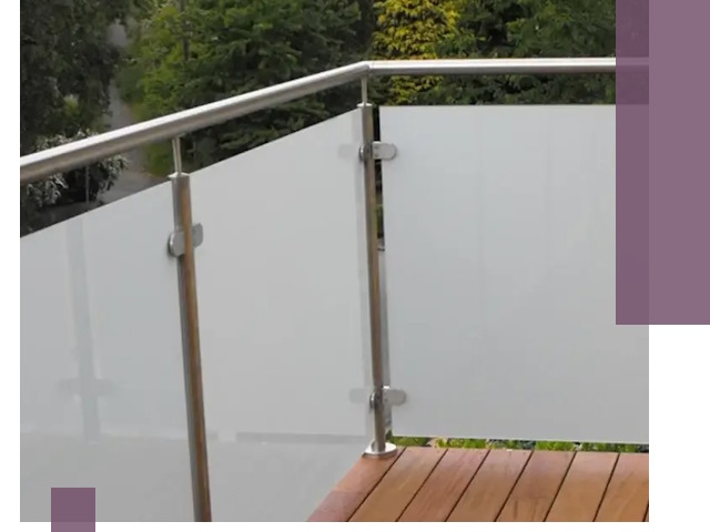 Алюминиевые парапеты для балконов и террас в Домодедове