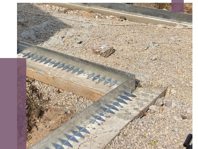 Нержавеющие бордюры в Домодедове от 4947 руб. под ключ | ПРОЛЁТ-Дмд