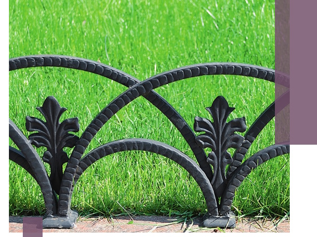 Декоративные металлические бордюры под ключ в Домодедове