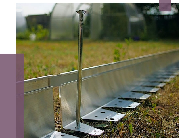 Металлические бордюры для газона в Домодедове от 4421 руб. | ПРОЛЁТ-Дмд