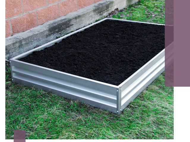 Металлические бордюры для грядок в Домодедове: прочность и аккуратность