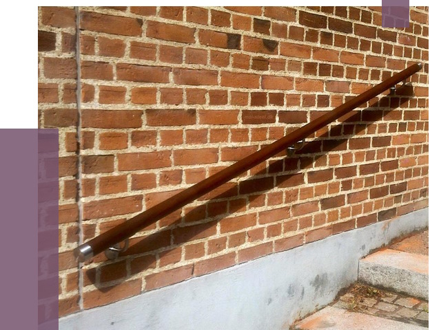 Изготовление пристенных поручней в Домодедове от 4579 руб. — ПРОЛЁТ-Дмд