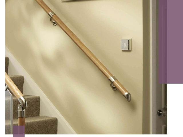 Монтаж пристенных поручней профессионально в Домодедове