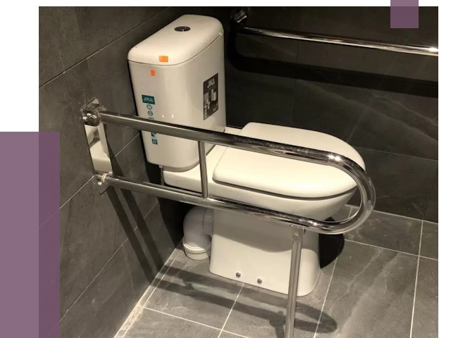 Поручни для санузлов в Домодедове от 4421 руб. | ПРОЛЁТ-Дмд