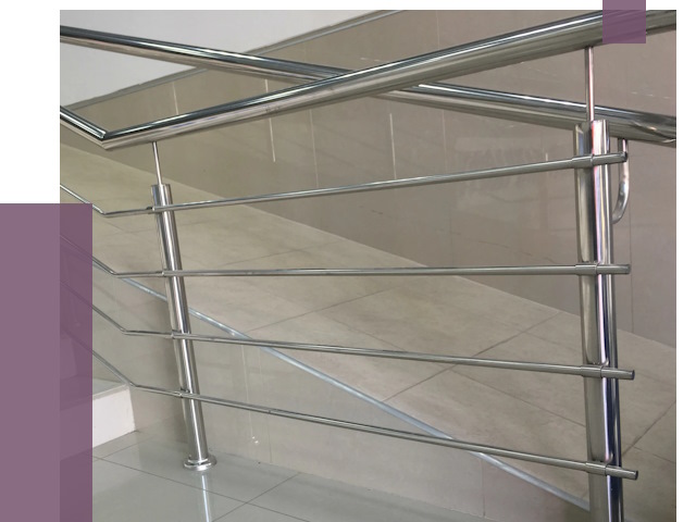 Изготовление поручней из нержавеющей стали в Домодедове